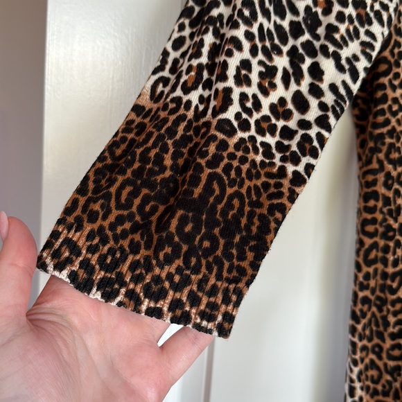 Cheetah cardigan - Picture 3 of 4